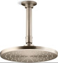 Kohler Contemporary 8" Round 2.5 GPM Rainhead with Katalyst Air-Induction Spray Technology