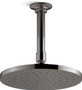 Kohler Contemporary 8" Round 2.5 GPM Rainhead with Katalyst Air-Induction Spray Technology