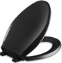 Kohler Cachet Q3 Elongated Closed-Front Toilet Seat with Quiet-Close Technology, Quick-Attach Hinges and Grip-Tight Bumpers