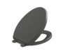 Kohler Reveal Elongated Closed-Front Toilet Seat with Grip Tight Bumpers, Quiet-Close Seat, and Quick-Attach Hinges