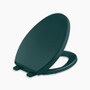 Kohler Reveal Elongated Closed-Front Toilet Seat with Grip Tight Bumpers, Quiet-Close Seat, and Quick-Attach Hinges