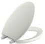 Kohler Lustra Q2 Elongated Closed-Front Toilet Seat with Quick-Release and Quick-Attach Hinges