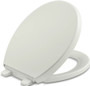 Kohler-Reveal® Quiet-Close™round-front toilet seat