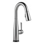 Delta Essa Pull-Down Bar/Prep Faucet with On/Off Touch Activation and Magnetic Docking Spray Head