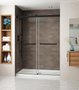 Fleurco NG160 Gemini Frameless Bypass 60 Sliding Shower Doors