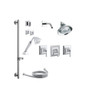 Kohler Memoirs Thermostatic Shower System with Multi Function Shower Head, Hand Shower, Slide Bar, Valve Trims