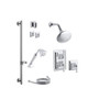 Kohler Memoirs Thermostatic Shower System with Single Function Shower Head, Hand Shower, Slide Bar, Stacked Valve Trims