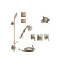 Kohler Memoirs Thermostatic HydroRail Shower System with Multi Function Shower Head, Hand Shower, Body Sprays, Decorative Lever Handle Valve Trims
