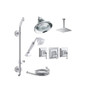 Kohler Memoirs Thermostatic HydroRail Shower System with Multi Function Shower Head, Hand Shower, Rain Head, Valve Trims