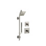 Kohler Loure Thermostatic HydroRail Shower System with Single Function Shower Head, Hand Shower, Valve Trims