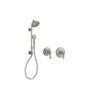 Kohler Artifacts Thermostatic HydroRail Shower System with Single Function Shower Head, Hand Shower, Valve Trims