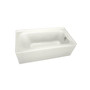 PROFLO 72" x 36" Alcove Soaking Bath Tub with Skirt and Right Hand Drain