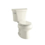 Kohler 1.28 GPF Two-Piece Round Toilet with 12" Rough In from the Wellworth Collection