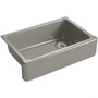 Kohler Whitehaven 32-11/16" Undermount Single Basin Cast Iron Kitchen Sink