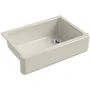Kohler Whitehaven 32-11/16" Undermount Single Basin Cast Iron Kitchen Sink