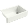 Kohler Whitehaven 32-11/16" Undermount Single Basin Cast Iron Kitchen Sink