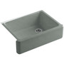 Kohler Whitehaven 29-11/16" Undermount Single Basin Cast Iron Kitchen Sink