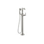 Delta Cassidy Floor Mounted Tub Filler with Personal Hand Shower Less Handle and Valve