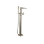 Delta Zura Floor Mounted Tub Filler with H2Okinetic Handshower - Less Rough-In Valve