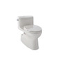 TOTO Carolina II One-Piece Elongated 1.28 GPF Toilet with Double Cyclone Flush System and CeFiONtect - SoftClose Seat Included