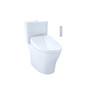 TOTO Aquia 0.8/1.0 GPF Dual Flush Two Piece Elongated Chair Height Toilet with Dynamax Tornado Flush Technology