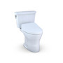 TOTO Drake 0.8 / 1.28 GPF Dual Flush Two Piece Elongated Toilet with Left Hand  Lever - Seat Included