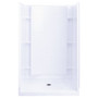 Kohler 36" x 36" x 75-3/4" alcove shower stall with Aging in Place backerboards