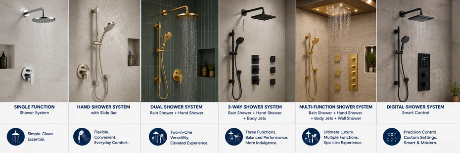 The Ultimate Shower System Buying Guide: How to Choose the Perfect Shower System