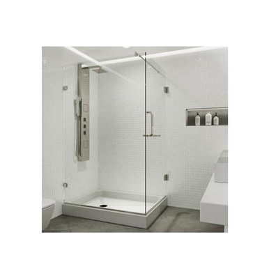 Shower cabin Luna 70x90 cm in pvc side bellows opening