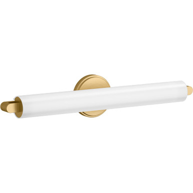 Kohler Lighting Purist 2 Light 22" Tall Bathroom Sconce - Vibrant ...
