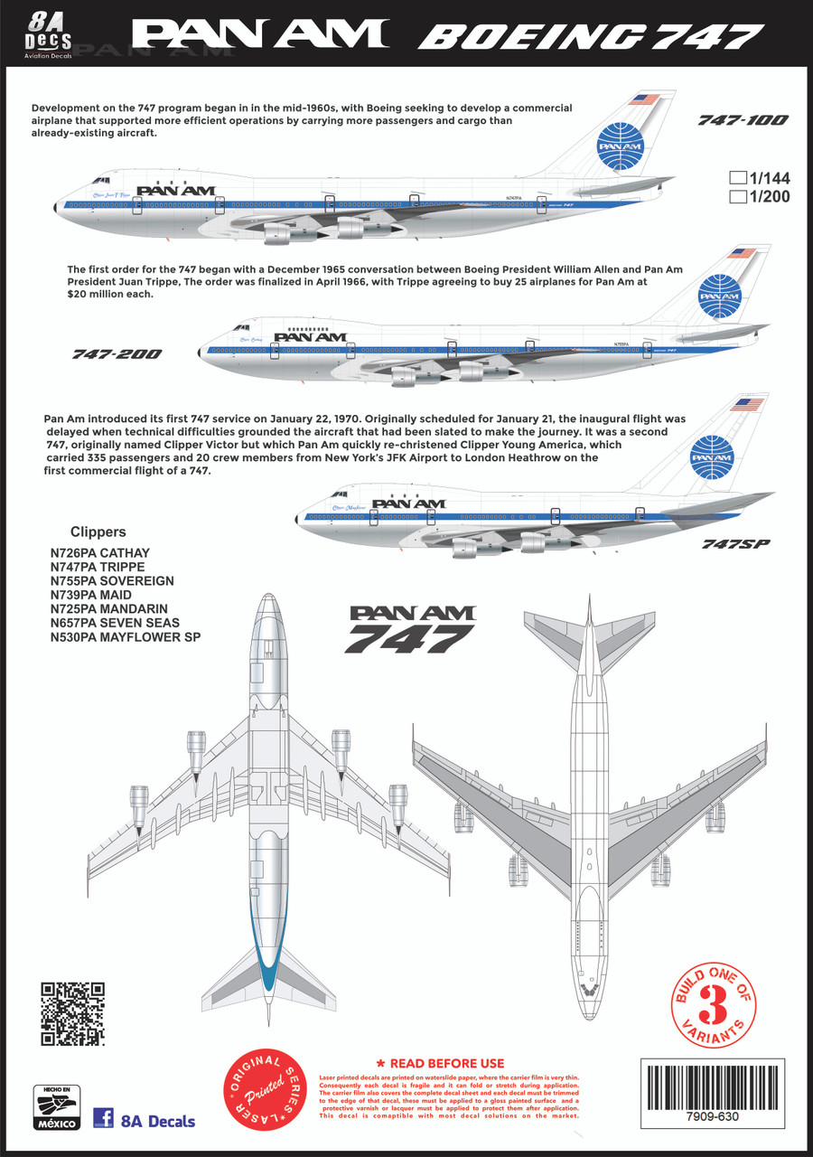 Welsh Models 1/144 B747/SP パンナム Welsh Models 1/144 B747/SP パンナム Welsh Models 1/144 B747
