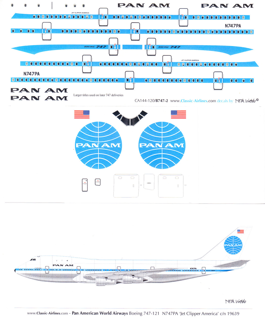 Welsh Models 1/144 B747/SP パンナム Welsh Models 1/144 B747/SP パンナム - メルカリ