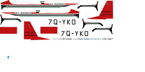 1/72 Scale Decal Air Malawi Islander