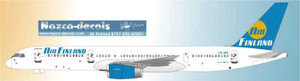 1/144 Scale Decal Air Finland 757-200