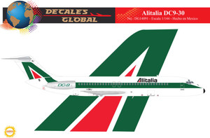1/144 Scale Decal Alitalia DC9-30
