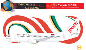 1/144 Scale Decal Air Vanauatu 737-300