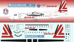 1/144 Scale Decal Lauda F-27