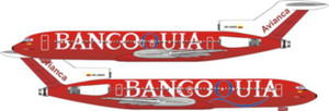 1/144 Scale Decal Avianca 727-200 ”Bancoquia titles”