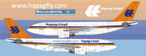 1/144 Scale Decal Hapag Lloyd  A310