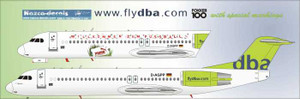 1/144 Scale Decal DBA F-100
