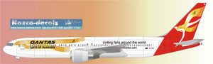 1/144 Scale Decal Qantas 767-300 Special Rugby Livery