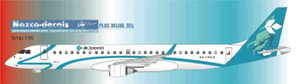 1/144 Scale Decal Air Dolomiti Emberair 195