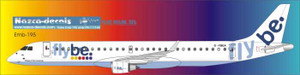 1/144 Scale Decal Flybe Emberair 195