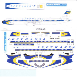 1/144 Scale Decal Lufthansa A-321 Retro