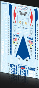1/144 Scale Decal Northwest Strotocruiser