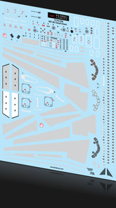 1/144 Scale Decal Detail Sheet MD-80