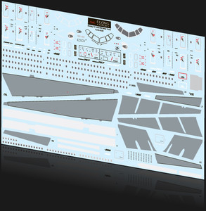 1/144 Scale Decal Detail Sheet 757-200 / 300