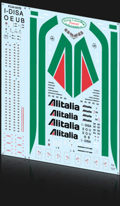 1/144 Scale Decal Alitalia 777