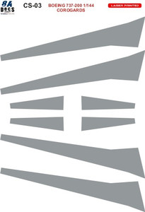 1/144 Scale Decal 737-200 Coroguard