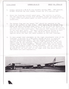 1/144 Scale Decal Condor DC8-73